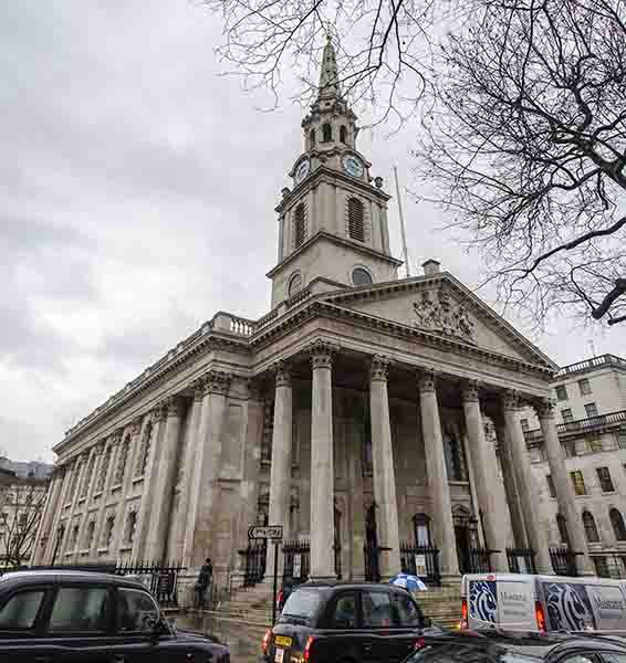 93 - Inglaterra - Londres - iglesia de St. Martin-in-the-Fields